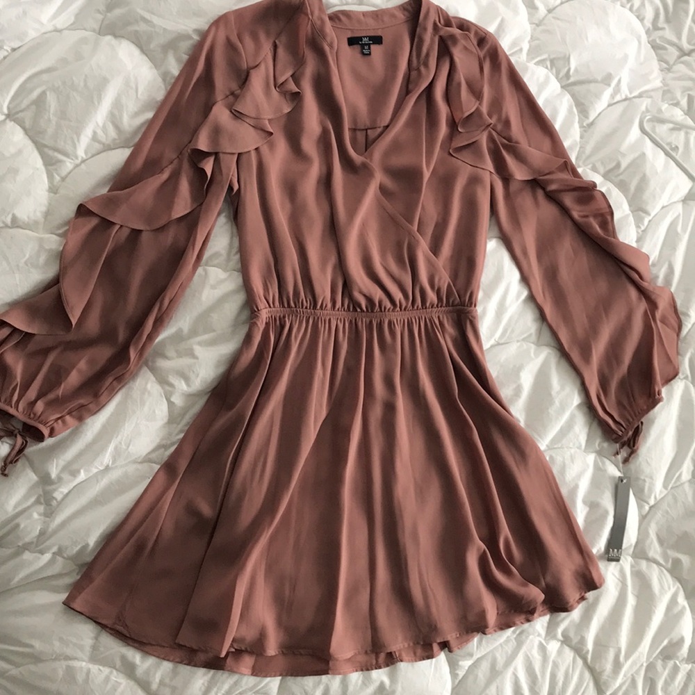 Short length, long sleeve dress